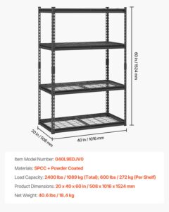 Hoiuriiulid, 1089 kg, 50,8 cm, 4 tasandit — pilt 7