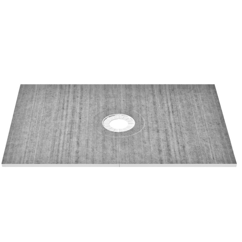 Shower Curb Kit, 1219 x 1828 mm, 3 m