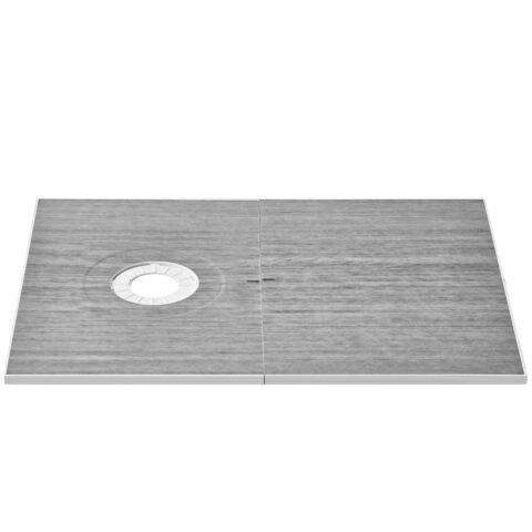 Shower Curb Kit, 1524 x 965 mm, 3 m