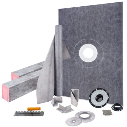 Shower Curb Kit, 96,5 x 152 cm, 965,2 mm