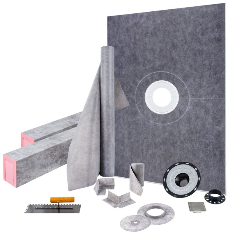 Shower Curb Kit, 965,2 mm, 10 cm