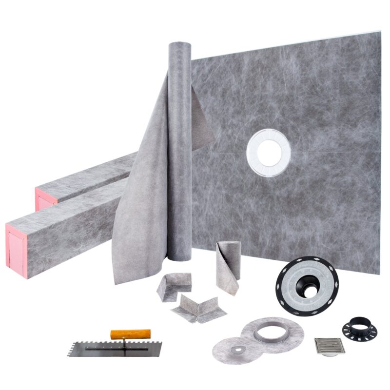 Shower Curb Kit, 121,9 x 121,9 cm, 1219,2 mm