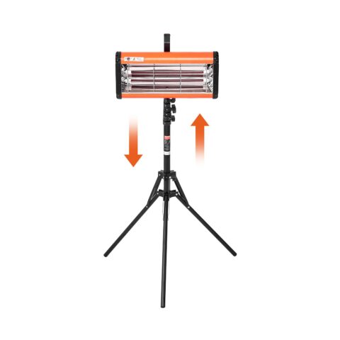 Infrared Curing Lamp, 2000 W, 900 x 750 mm
