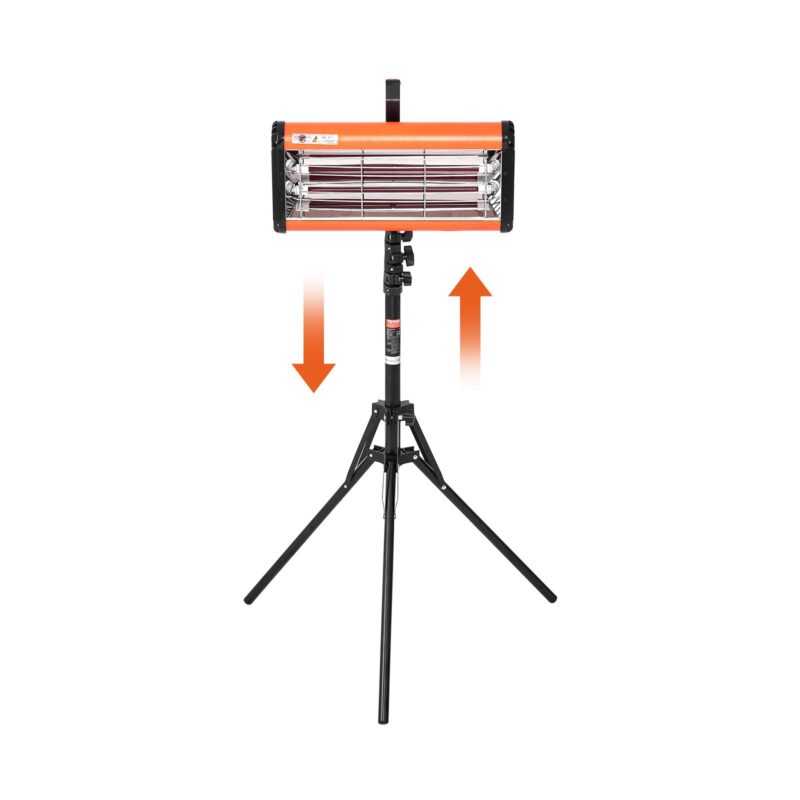 Infrared Curing Lamp, 2000 W, 900 x 750 mm