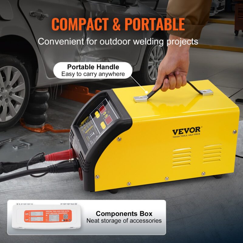 Dual Pro Stud Welder Deluxe AL/Fe mõlkide parandamise komplekt, 5 kW