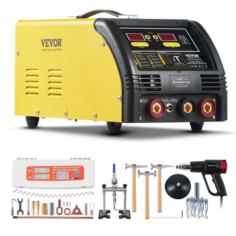 Dual Pro Stud Welder Deluxe AL/Fe Dent Repair Kit, 5 kW, 5000 W