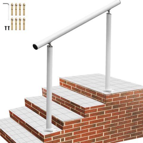 Handrail Outdoor Stairs, 75 kg, 1,22 m, 86,4 cm