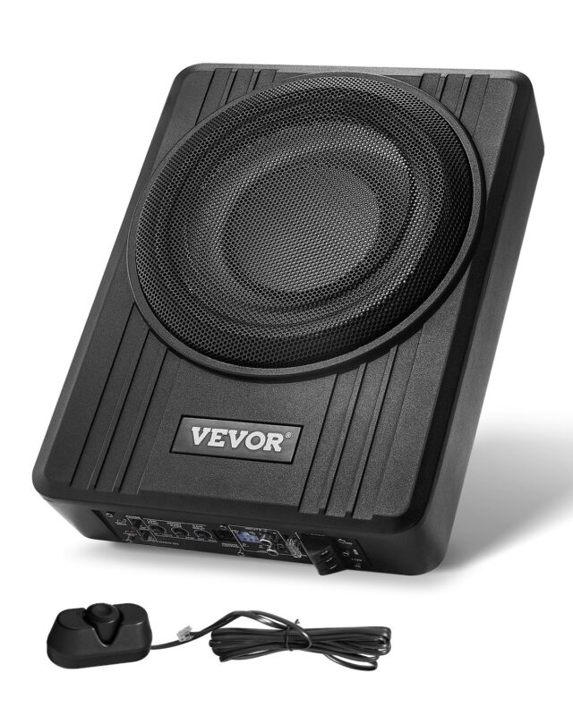 25.4 cm 300W Underseat Car Subwoofer, 25,4 cm, 300 W