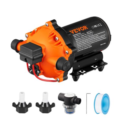 Water Diaphragm Pump, 1,27 cm, 1,83 m