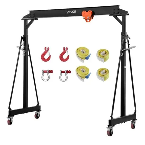 Reguleeritav pukkkraana, 3750 mm kõrgus, 2267,96 kg