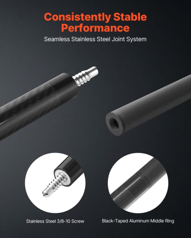 VEVOR Piljardikepp, 1473,2 mm, 538 g, 53 kg
