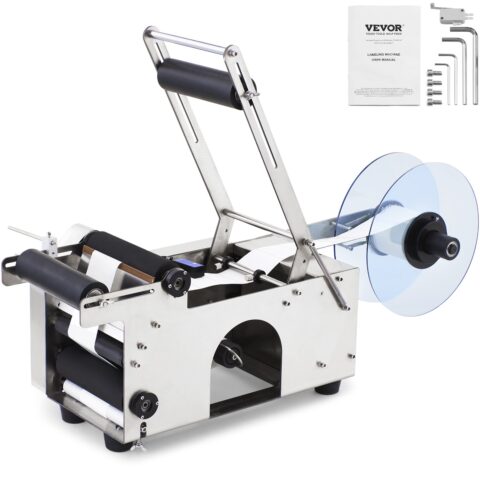 Semi-Automatic Round Labeling Machine, 12,0 cm, 50 tk