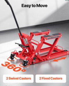 Hüdrauliline mootorratta tungraud, 385 mm kõrgus, 680 kg — pilt 6