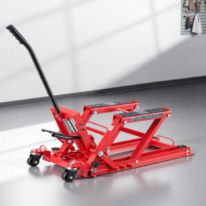 Hüdrauliline mootorratta tungraud, 385 mm kõrgus, 680 kg — pilt 8