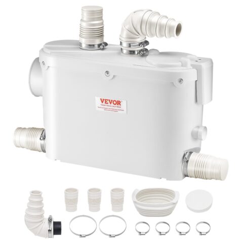 Macerator Pump, 500 W, 6600 L/h, 8 m