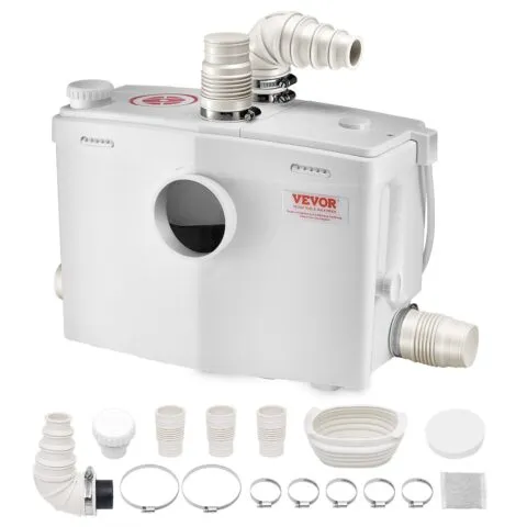 Hakkpummi, 1200 W, 180 L, 10 m