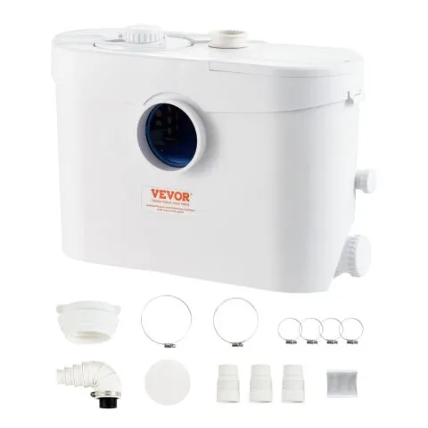 Purustajaga reoveepump, 700 W, 9600 L/h, 10 m