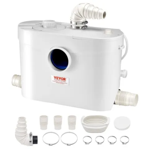 Hakkpummi, 900 W, 180 L, 12 m