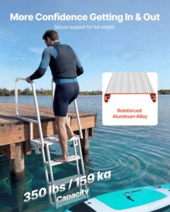 VEVOR Ülespööratav dokiredel, 159 kg, 457×130×25 mm — pilt 2