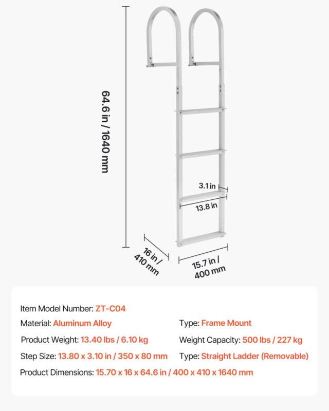 Eemaldatav dokiredel, 227 kg