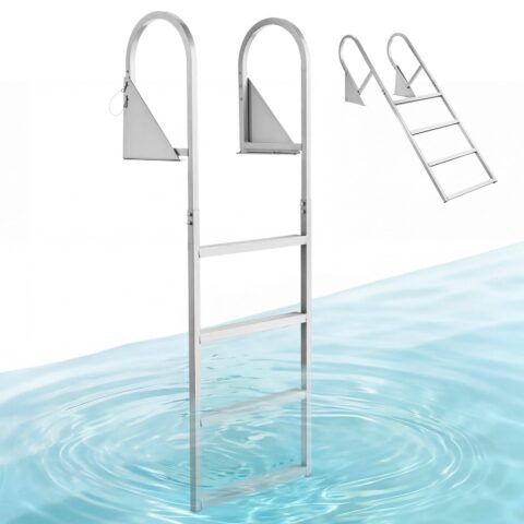 Flip-Up Dock Ladder, 159 kg, 30,0 cm