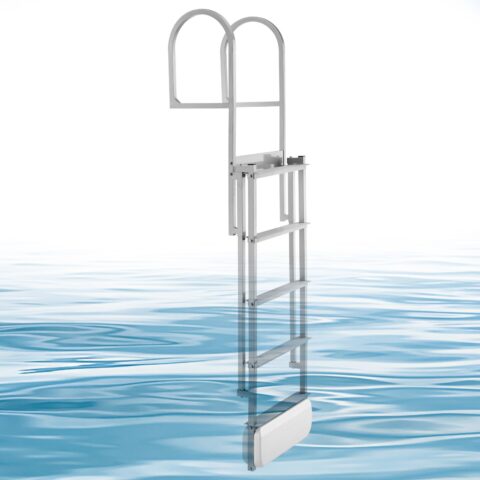 Retractable Dock Ladder, 227 kg, 30,0 cm