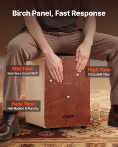VEVOR Cajon Box Trumm, 305 x 305 x 430 mm, 3,6 kg — pilt 2