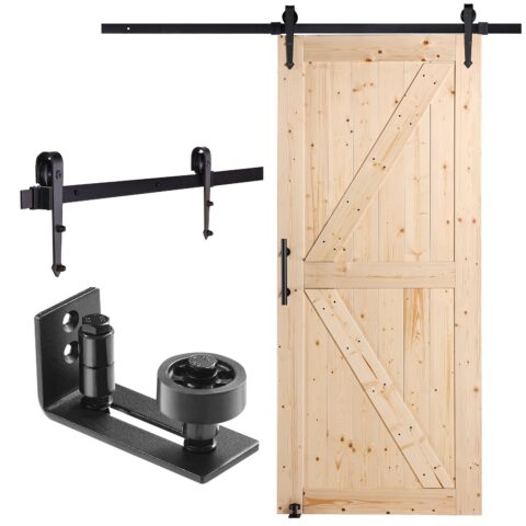 Barn Door and Hardware Kit, 91,4 x 213 cm, 914,4 mm