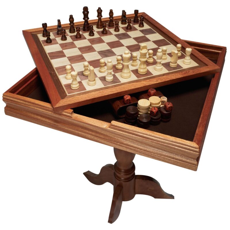 7,62 cm-1 male kabe backgammoni lauakomplekt