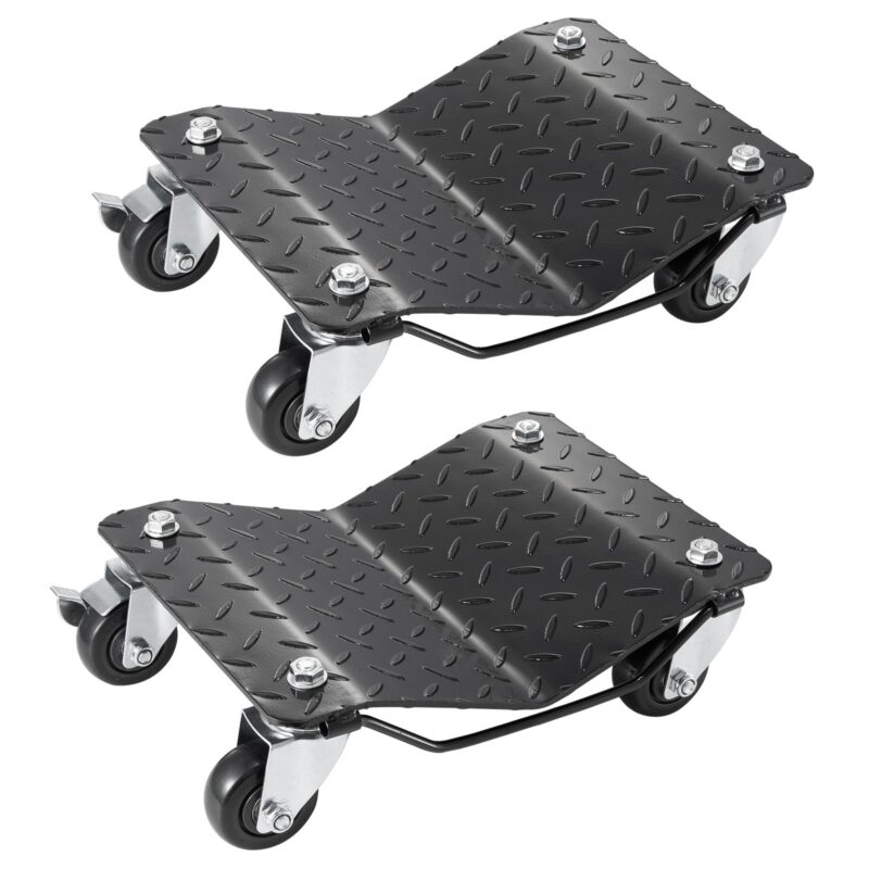 Autokäru rattarehvide käru 2 tk raskeveokite rulade autoremondi käru