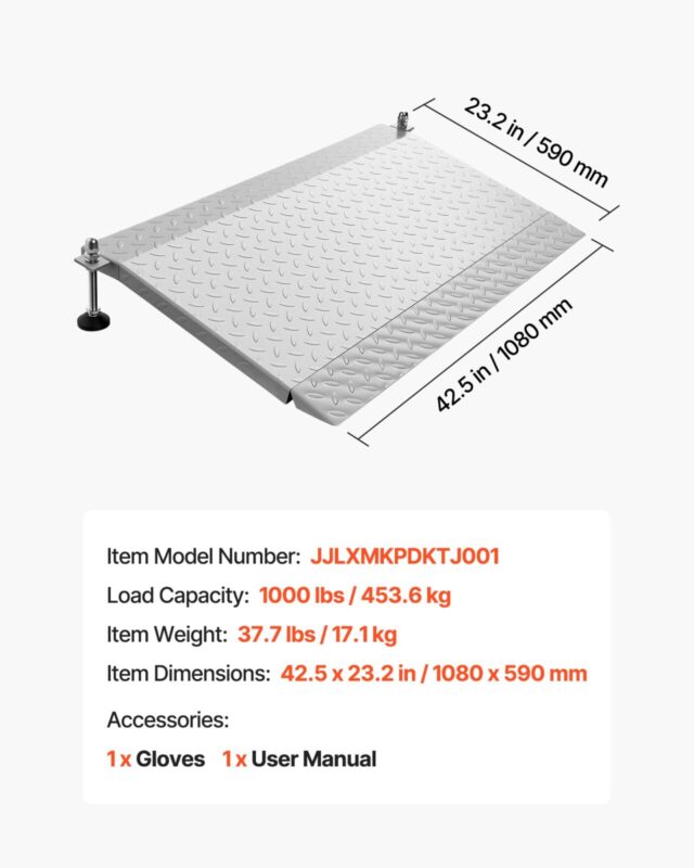 Lävepakk ukseavadele, 453,6 kg, 1080 x 590 mm