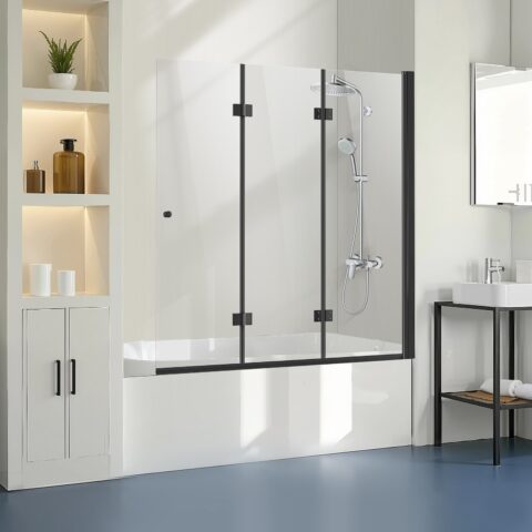 Bathtub Shower Door, 130 cm, 6,35 mm