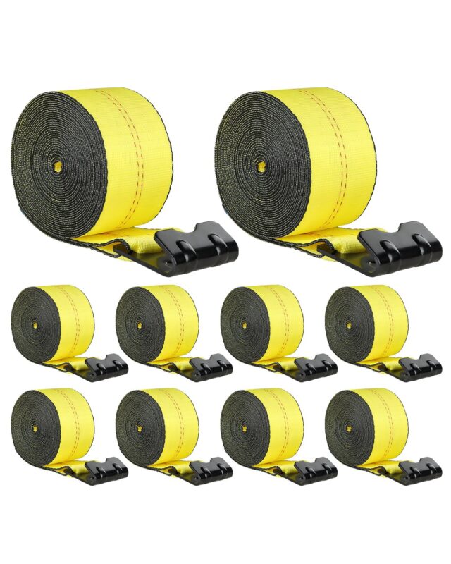 Winch Straps, 10,2 cm, 12,2 m