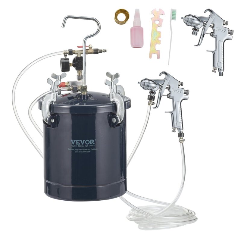 Spray Paint Pressure Pot Tank, 10 L, 1,5 mm