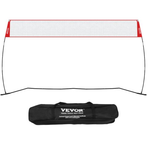 Freestanding Volleyball Training Net for Indoor or Outdoor Use