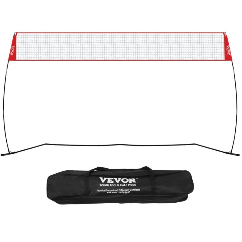 Freestanding Volleyball Training Net for Indoor or Outdoor Use, 2,44 m, 7,8 kg