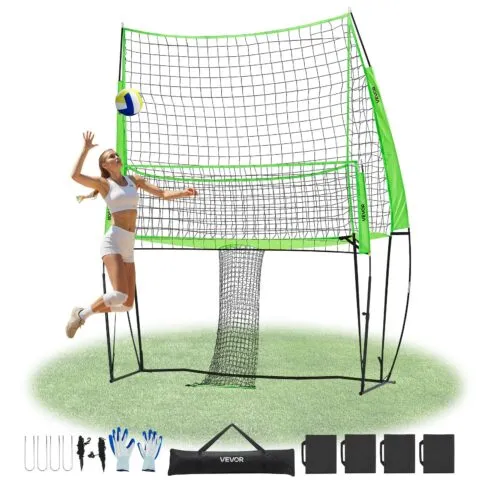 Võrkpallitreeningu võrgusüsteem, 2,44 x 3,35 m