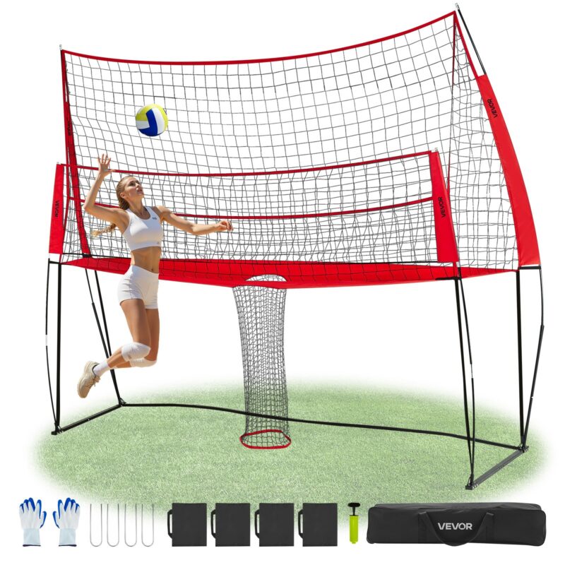 5.08 cm-1 Volleyball Training Net System, 5,08 cm