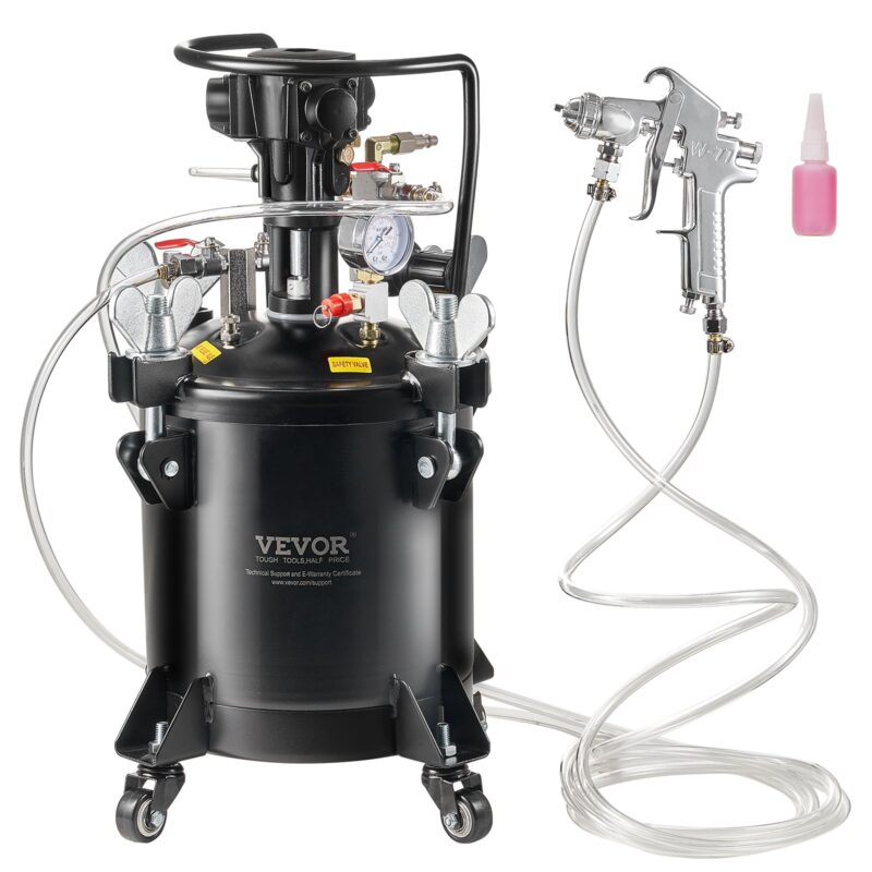 Spray Paint Pressure Pot, 10 L, 6,35 mm