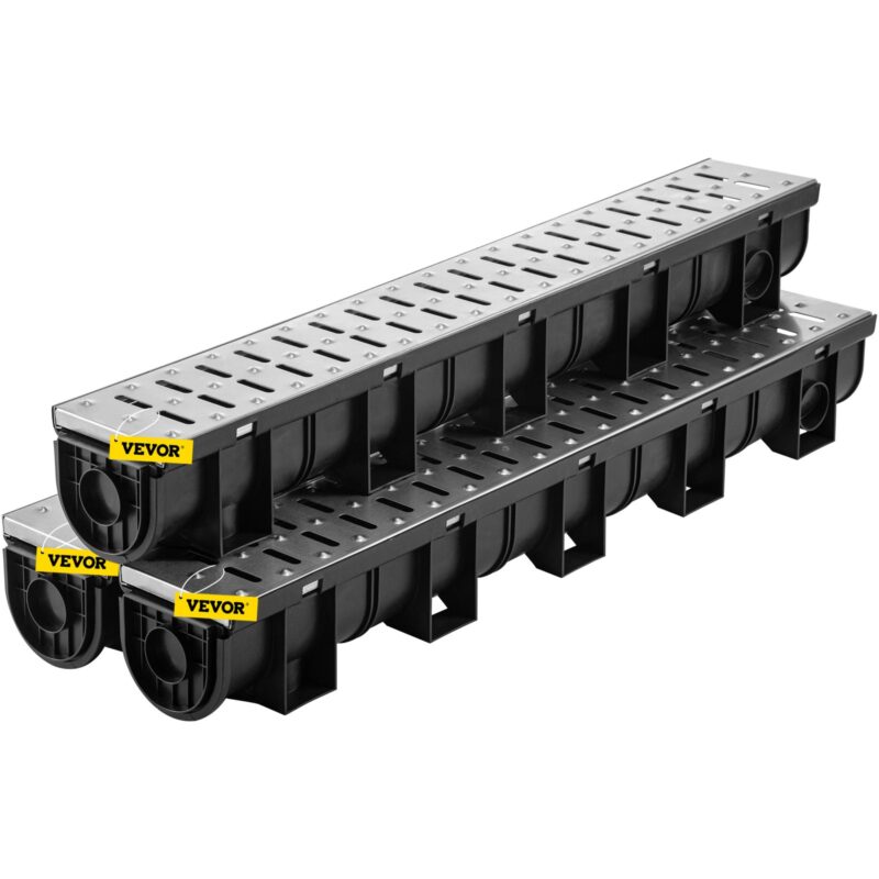 Trench Drain System, 150 x 130 mm, 3 tk