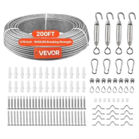 4,76 mm trossikomplekt, 61 m