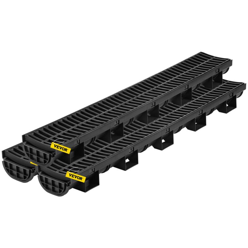 Trench Drain System, 145 x 79 mm, 3 tk
