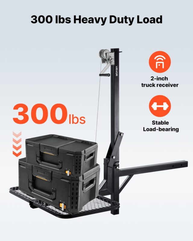 Tõstesüsteemi platvormiga haaketõstuk, 136 kg, 5,08 cm
