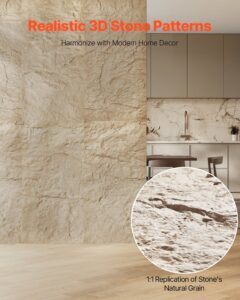 3D seinapaneelid, 122 x 61,0 cm, 4 tk — pilt 2