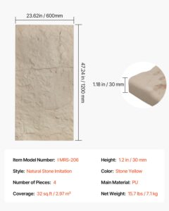 3D seinapaneelid, 122 x 61,0 cm, 4 tk — pilt 7