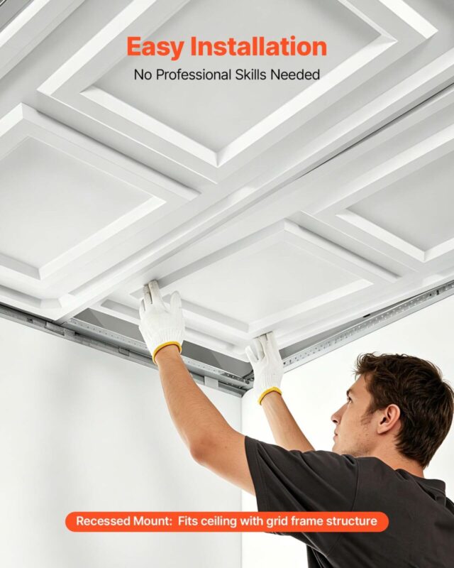 605x1215mm PVC laeplaadid, 605 x 1215 mm, 12 tk