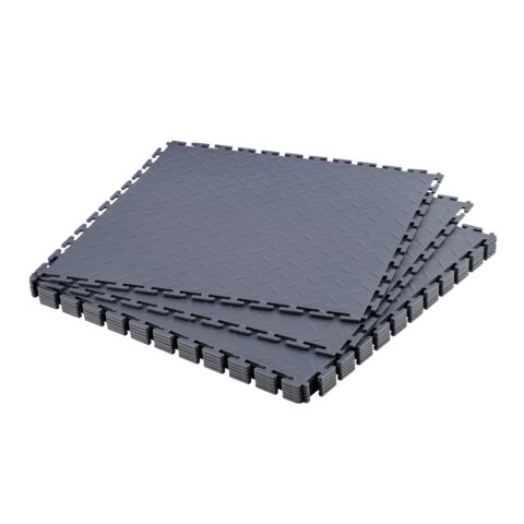 Garage Floor Tiles Interlocking, 513 x 513 x 5 mm, 8 tk