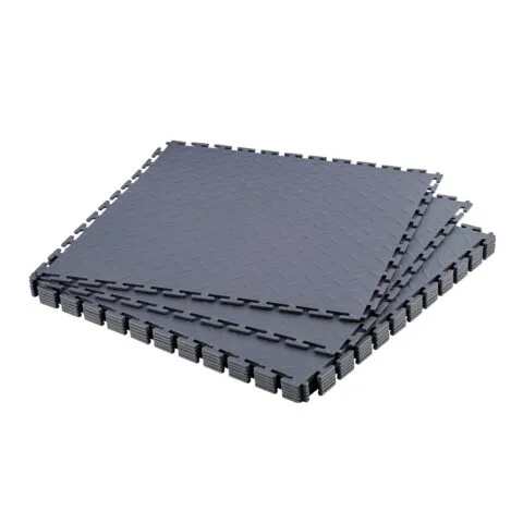 Garaažipõrandaplaadid omavahel ühendatavad, 513 x 513 x 5 mm, 8 tk