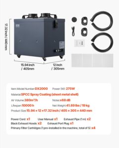 Jooteaurude eemaldaja kahe voolikuga, 275 W — pilt 7