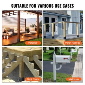 101,6x101,6 mm posti alus, 101,6 x 101,6 mm, 10 tk — pilt 6